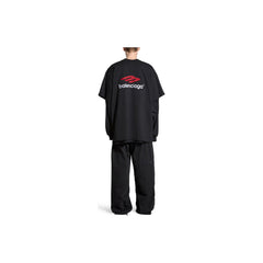 Kaos Pendek Balenciaga dengan Motif Gambar/Cetak, Cocok untuk Pria dan Wanita -BL-29