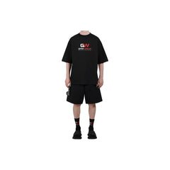 Kaos Pendek Balenciaga dengan Motif Gambar/Cetak, Cocok untuk Pria dan Wanita -BL-31