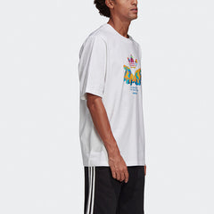 adidas Kaos Logo Seri Huruf, Unisex, COD '" AD-45