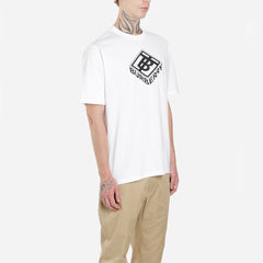 Burberry Kaos Logo Seri Huruf, Unisex, COD '"B-56