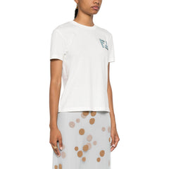Kaos Pendek FENDI dengan Motif Gambar/Cetak, Cocok untuk Pria dan WanitaF-20