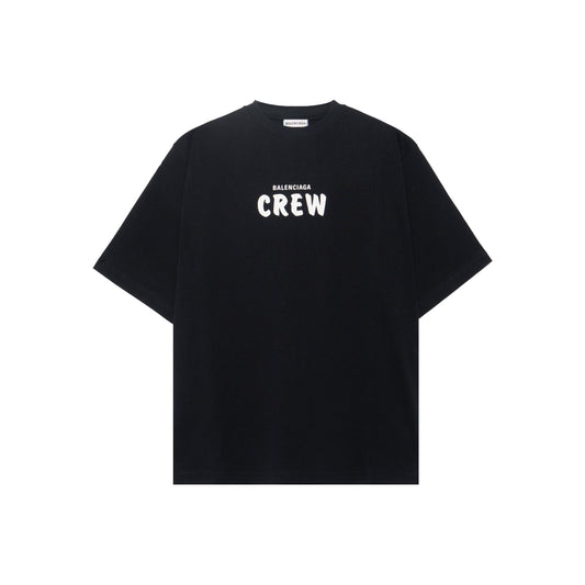 Kaos Pendek Balenciaga dengan Motif Gambar/Cetak, Cocok untuk Pria dan Wanita -BL-12