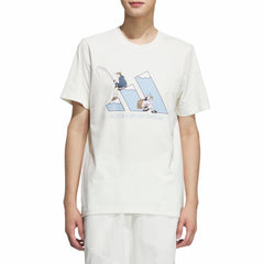 adidas Kaos Logo Seri Huruf, Unisex, COD '" AD-1