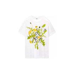 Kaos Pendek LOEWE dengan Motif Gambar/Cetak, Cocok untuk Pria dan Wanita -LE-05