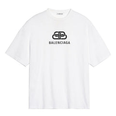 Kaos Pendek Balenciaga dengan Motif Gambar/Cetak, Cocok untuk Pria dan Wanita -BL-24