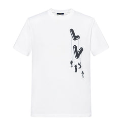 LV Kaos Oversize Original - Kualitas Terbaik, Unisex, COD'-L-10