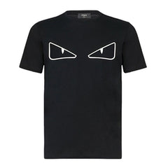 Kaos Pendek FENDI dengan Motif Gambar/Cetak, Cocok untuk Pria dan WanitaF-50