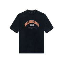 Kaos Pendek Balenciaga dengan Motif Gambar/Cetak, Cocok untuk Pria dan Wanita -BL-27