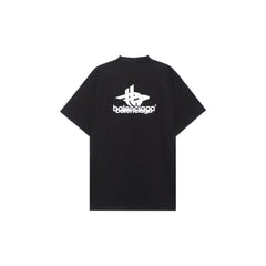 Kaos Pendek Balenciaga dengan Motif Gambar/Cetak, Cocok untuk Pria dan Wanita -BL-17